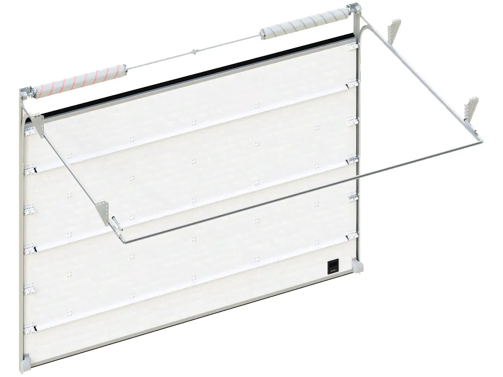 СЕКЦИОННЫЕ ПРОМЫШЛЕННЫЕ ВОРОТА DOORHAN ISD01 4000X4000