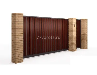 Раздвижные ворота Doorhan 5000x2500 консольные